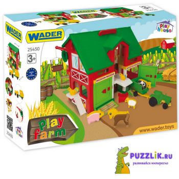 Игровой Набор Wader «Play House» Ферма (25450)