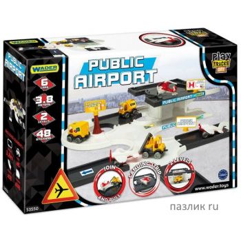 Игровой Набор Wader «Kid cars 3D» Аэропорт (53550)