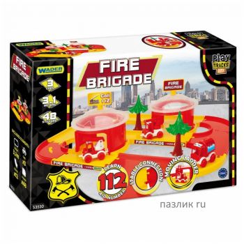 Игровой Набор Wader «Kid cars 3D» Пожарная часть (53310)