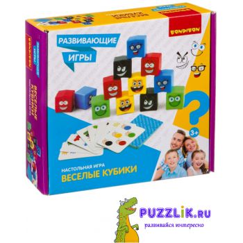 Настольная игра: Веселые кубики - BONDIBON (ВВ4171)