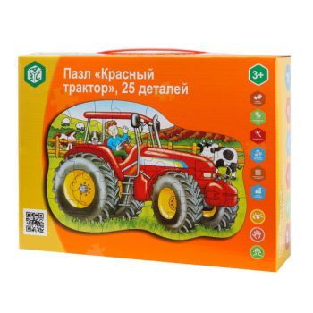 Пазлы ABC «Красный трактор» 25 Эл. (YJ188190041)