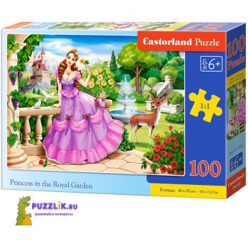 Пазлы Castorland: «Принцесса в саду» 100 Эл (B-111091)