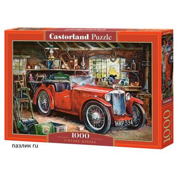 Пазлы Castorland: «Винтажный гараж» 1000 Эл (C-104574)