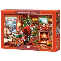 Пазлы Castorland: «Новый год. Подарки от Санты» 1500 Эл (C-152100)