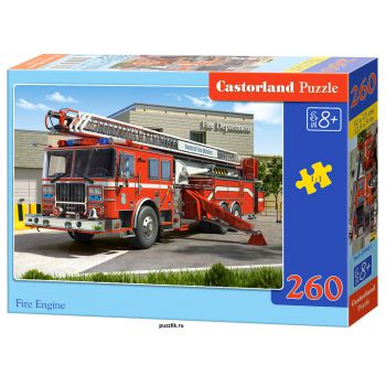 Пазлы Castorland: «Пожарная машина» 260 Эл (B-26760)