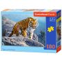 Пазлы Castorland: «Тигр на скале» 180 Эл (B-018451)