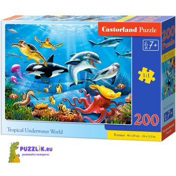 Пазлы Castorland «Подводный Мир» 200 Эл (B-222094)