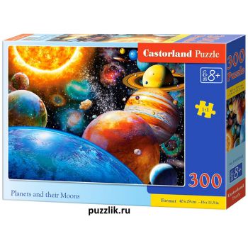 Пазлы Castorland: «Планеты» 300 Эл (B-030262)