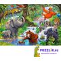 Пазлы Castorland: «Животные джунглей» 40 Эл Maxi (B-040315)