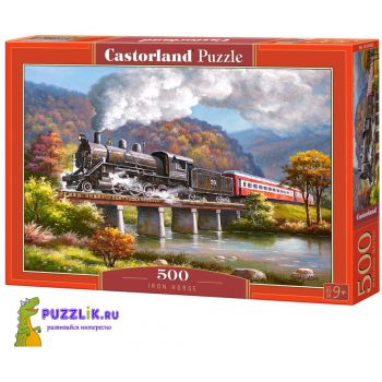 Пазлы Castorland: «Поезд» 500 Эл (B-53452)
