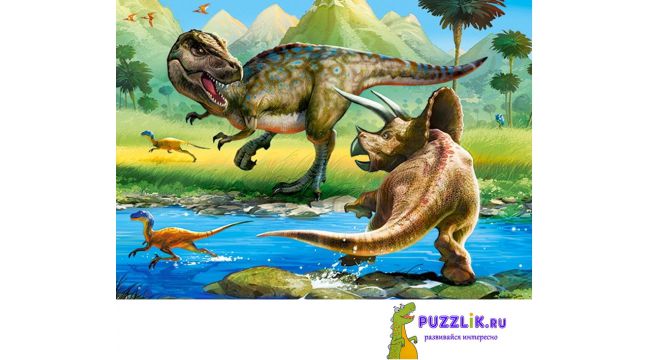 Пазлы с Динозаврами