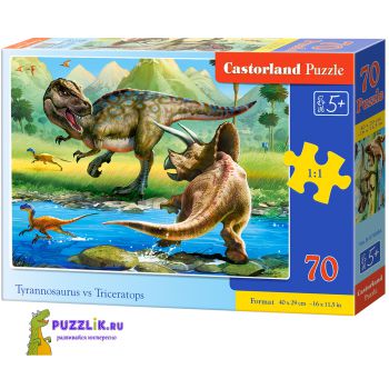Пазлы Castorland: «Динозавры» 70 Эл (B-070084)