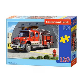 Пазл Castorland «Пожарная машина» 120 Эл (B-12527)