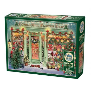 Пазлы Cobble Hill: «Рождественский цветочный магазин» 1000 Эл (40011)