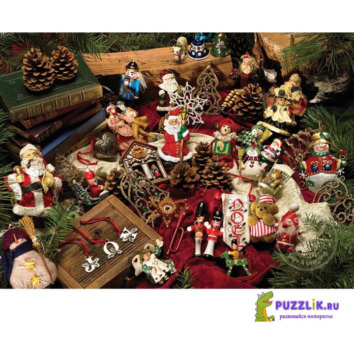 Пазл Cobble Hill «Новогодние игрушки» 275 Эл (54323)