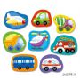 Контурные пазлы Baby Toys: «Транспорт» 2 Эл (04122)