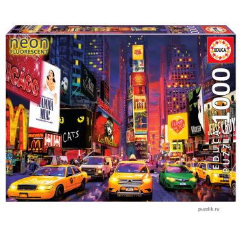 Пазлы EDUCA: «Таймс-сквер» Neon 1000 Эл (18499)