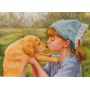 Пазлы Nova Puzzle: «Любовь собаки и маленькой девочки» 1000 эл (41074)