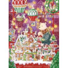 Пазлы Pintoo: «Эмили. Рождественский конфетный домик» 1200 эл (H3340)