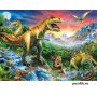 Пазлы Ravensburger: «У динозавров» 100 Эл (106653)