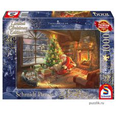 Пазлы Schmidt «Санта Клаус и подарки. Томас Кинкейд» 1000 Эл (59495)