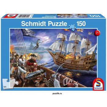 Пазлы Schmidt «Пиратское сражение» 150 Эл (56252)