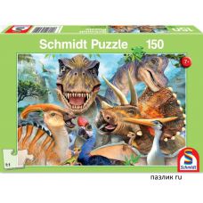 Пазлы Schmidt «Селфи динозавров» 150 Эл (56452)