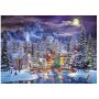 Новогодние Пазлы Tefl: «Рождественская атмосфера» 1000 Эл (10629)