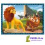 Пазлы Trefl 4 в 1 «Король Лев и друзья» 35,48,54,70 Эл (34317/34605)