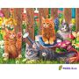 Пазлы Trefl «Кошки в саду» 500 Эл (37326)