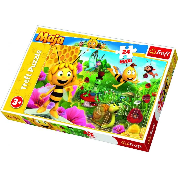 Пазлы Trefl: «В мире пчелки Майи» 24 Maxi Эл (14297)
