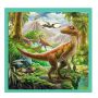 Пазлы Tefl: 3 в 1 «Планета динозавров» 20,36,50 Эл (34837)