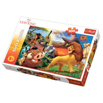 Пазл Trefl «Lion King. Приключения Симбы» 100 Эл (16359)